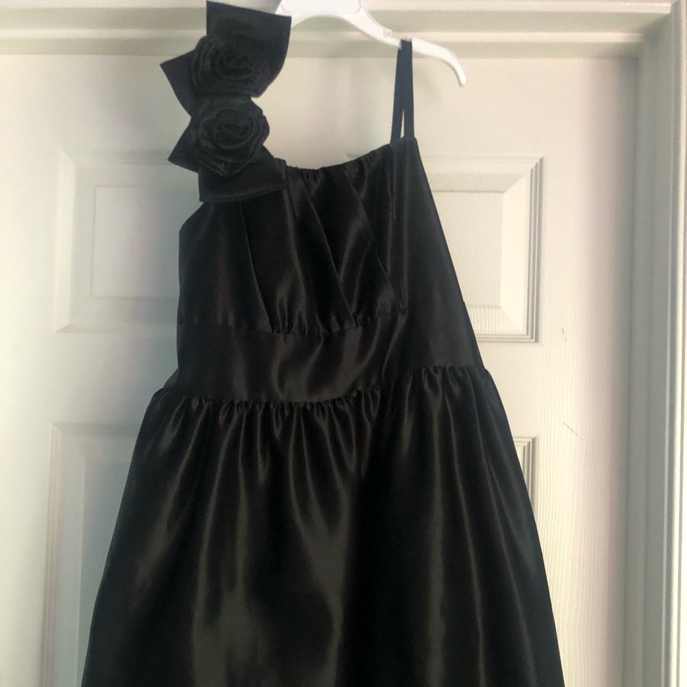 Girls black dress